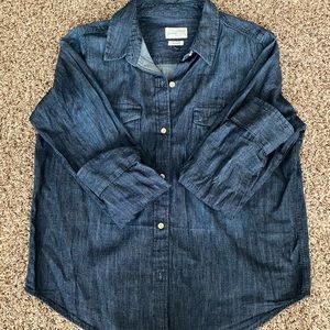 Universal Thread Denim Button Down Shirt